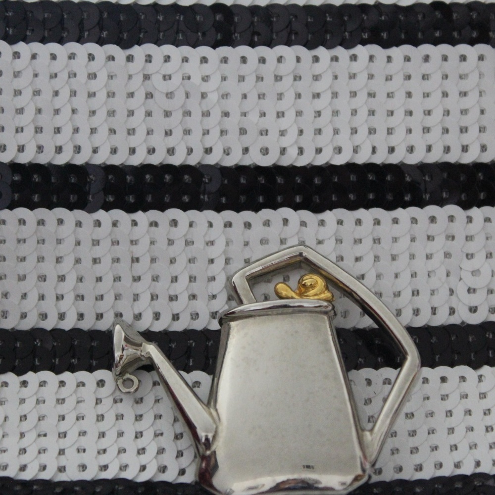 Garden Can Brooch